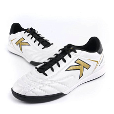 Обувь футз. KELME, 6891146-103-43, р.43 (рос.42), микрофибра, филон, резина, бело-черный