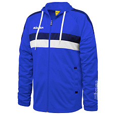 Куртка от костюма с капюшоном MIKASA MT550-0100-XL, р.XL, 100% полиэстер, синий
