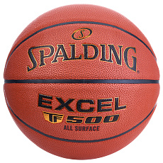 Мяч баск. SPALDING TF-500 Excel In/Out р.5, 76799z, композит, коричневый