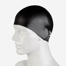 Шапочка для плавания SPEEDO Flat Silicone Cap, 8-709910001-0001, силикон