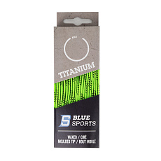 Шнурки для коньков Blue Sports Titanium Waxed 902090-BKL-249, длина 249см.