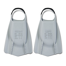 Ласты для бассейна профессиональные TORRES F03, SWF032401GR, р.EU 38-39 (S), серо-черный