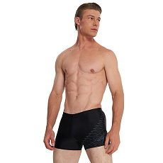 Плавки SPEEDO Eco Medley Logo Swim boxer, 8-1135400334, р.28 (рос.44), нейлон, эластан, черный