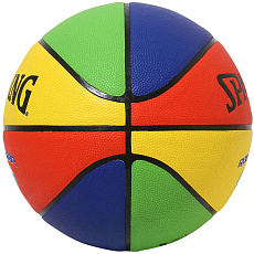 Мяч баск. SPALDING Rookie Indoor/Outdoor 76951z,  р.5, композит, мультиколор