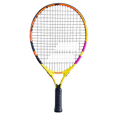 Ракетка б/т дет. BABOLAT Nadal 19 Gr0000, 140454, для 4-6 лет, алюминий,со струнами,черно-желтый