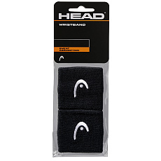 Напульсники HEAD 2,5", 285050-BK, ширина 7см, 90% нейлон, 10% эластан, пара, черный