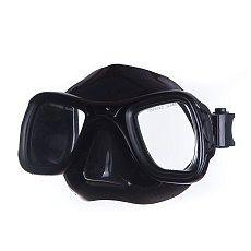 Маска для плав. Salvas Sphera Black Sil., CA570N2NNSTH,закален.стекло, силикон, р.Senior, черн