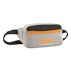 Сумка на пояс PUMA Plus Waist Bag, 09034903, полиэстер, серый