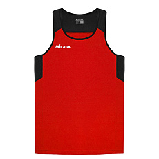 СЦ*Майка для пляж. вол. муж. MIKASA MT5041-03-3XL, р.3XL, 100% полиэстер, красный