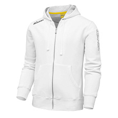 Куртка от костюма с капюшоном муж. MIKASA MT526-022-M, р.M, 70% хлопок 30% полиэстер, белый