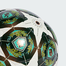 Мяч футзал. ADIDAS UCL Pro Sala JH1294, р.4, FIFA Quality Pro, 32п, ПУ, руч.сш, бело-зеленый