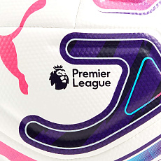 Мяч футб. PUMA Stellar Cup PL Reactivlity, 08511301, р.5, 16 пан, ТПУ, маш.сшивка, бело-фиолет-розов