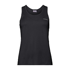 Майка женская HEAD Easy Court Tank Top 814560-BK-M, размер M, черный