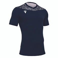 Футболка спортивная унисекс MACRON Nash, 50760701-NV-2XL, р.2XL, 100% полиэстер, темно-синий