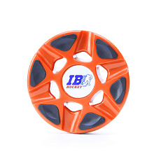 Шайба для стрит-хоккея IB Hockey In-Line, IB-InL-OR, пластик, диам.75 мм,выс. 25 мм,вес 120гр, оранж