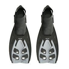 Ласты для плав. Salvas Tonic Dive, BA190LXNNSTS,TPR и Technoflex, р. L/XL, чёрный