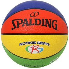 Мяч баск. SPALDING Rookie Indoor/Outdoor 76951z,  р.5, композит, мультиколор