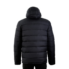 Куртка утепленная с капюшоном муж. MIKASA MT914-049-XL, р.XL, нейлон, полиэстер черный
