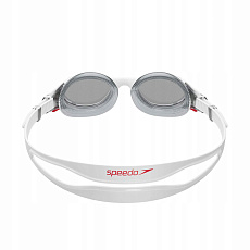 Очки для плав. SPEEDO Biofuse 2.0, 8-00233214500, ДЫМЧАТЫЕ линзы, белая оправа