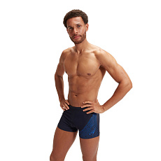 Плавки SPEEDO Medley Logo Asht AM, 8-1135416902-6902, р.32 (рос.48), нейлон, эластан, черно-синий