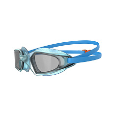 Очки для плав. детск. SPEEDO Hydropulse Jr, 8-12270D658, ДЫМЧАТЫЕ линзы, голуб. оправа