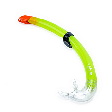Трубка плавательная Salvas Flash Sr Snorkel, DA302C0GGSTS, р. Senior, желтый