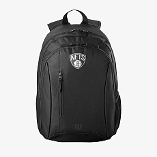 Рюкзак спорт. Wilson Team Brooklyn Nets Backpack, WZ6015002, черный