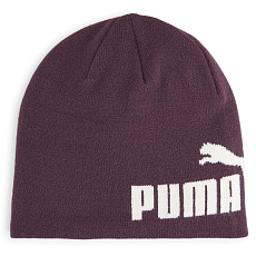 Шапка PUMA ESS Cuffless Beanie, 02563606, акрил, полиамид, эластан, бордовый