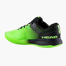 Кроссовки тен. муж. HEAD Sprint Evo 3.5 Clay, 273394, р.9 (рос.42),текстиль (полиэстер),черно-лаймов