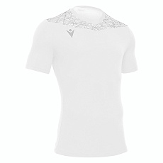 Футболка спортивная унисекс MACRON Nash, 50760123-WT-2XL, р.2XL, 100% полиэстер, белый