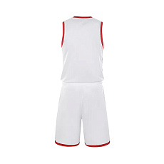 Форма баск. взросл. KELME, 8252LB1006-107-4XL, р.4XL, 100% полиэстер, бело-красный