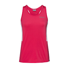 Майка женская HEAD Club Tank Top 814429-MA-M, размер M, малиновый