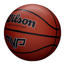 Мяч баск. WILSON MVP, WZ3018703XB, р.7, резина, бутил.камера, коричневый