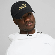 Бейсболка спорт. PUMA Ess No.1 02435701, 100% хлопок, черный