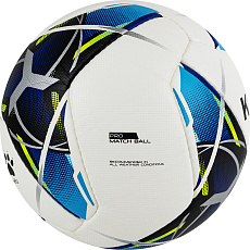 Мяч футб. KELME Vortex 21.1, 8101QU5003-113, р.5, 10 панелей, ПУ, ручн.сшивка, бело-синий