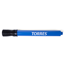 Насос TORRES двойного действия, SS1017, 20 см., пластик, игла (7 мм), синий