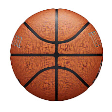 Мяч баск. WILSON NBA Forge Plus, WZ2016801XB7, р.7, PU, бутиловая камера, коричневый