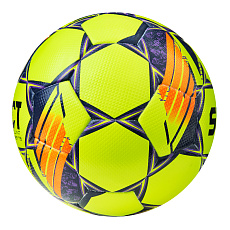 Мяч футб. SELECT Brillant Super TB, 3615968509,р.5, FIFA PRO, ПУ, 32пан. термосш, желто-оранж-фиолет