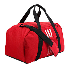Сумка спортивная ADIDAS Tiro DU S, GH7275, 50*25*25 см, 24,5л, красно-черный