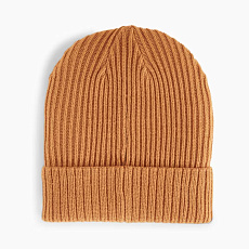 Шапка PUMA Ribbed Classic Cuff Beanie, 02403812, 100% акрил, коричневый