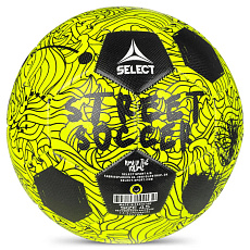 Мяч футб. SELECT Street Soccer, 0955265551, р.4,5, 32 пан., ПУ, маш.сш., желто-черный