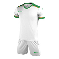 Форма футб. взросл. KELME, 3871001-105-M, р.M, 100% полиэстер, бело-зеленый