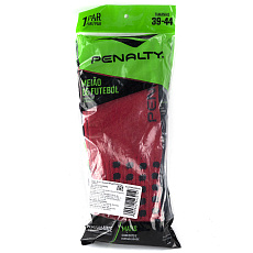 Гетры футбольные PENALTY MATIS TREINO 4107884400UN, размер 39-44, красно-черные
