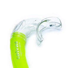 Трубка плавательная Salvas Flash Sr Snorkel, DA302C0GGSTS, р. Senior, желтый