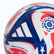 Мяч футб. ADIDAS FCWC League JD3824, р.5, FIFA Quality, 14 панелей, ТПУ, термосш, бело-сине-красный