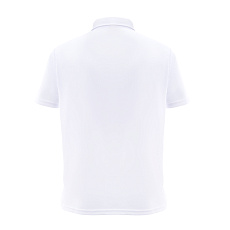 Поло MIKASA MT297-022-2XL, р.2XL, 100% полиэстер, белый