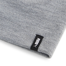 Шапка PUMA ESS Cuffless Beanie, 02563603, акрил, полиамид, эластан, серый