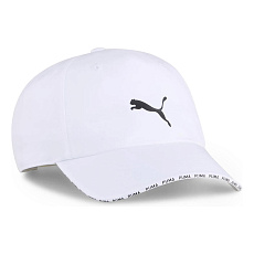 Бейсболка спорт. PUMA Training BB Cap 02660902, 100% полиэстер, белый