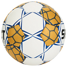 Мяч ганд. SELECT Ultimate Replica v24 , 1670850990, р.1, EHF Appr, ПУ, руч.сш, золотисто-белый