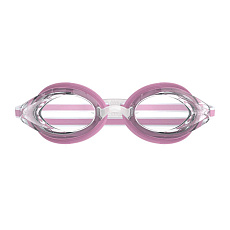 Очки для плав. SPEEDO Women`s Vanquisher 3.0, 8-00474716005, ПРОЗРАЧНЫЕ линзы, роз. оправа